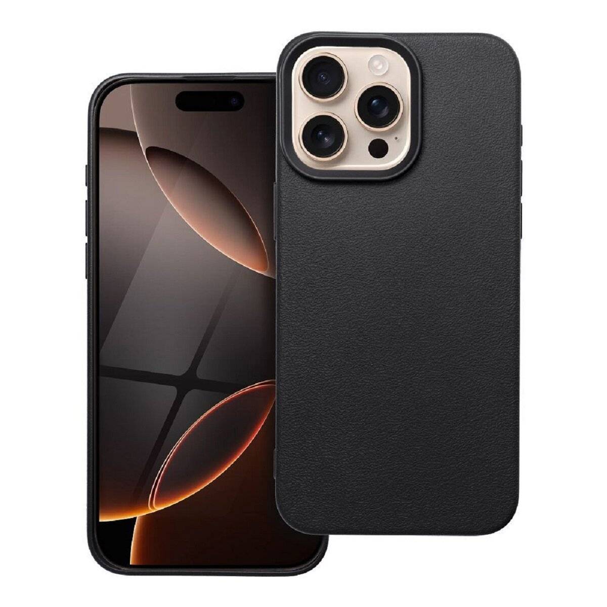 Flexibles Case elegante Schutzhülle Handyhülle Bumper kompatibel mit iPhone 17 Pro Max Schwarz