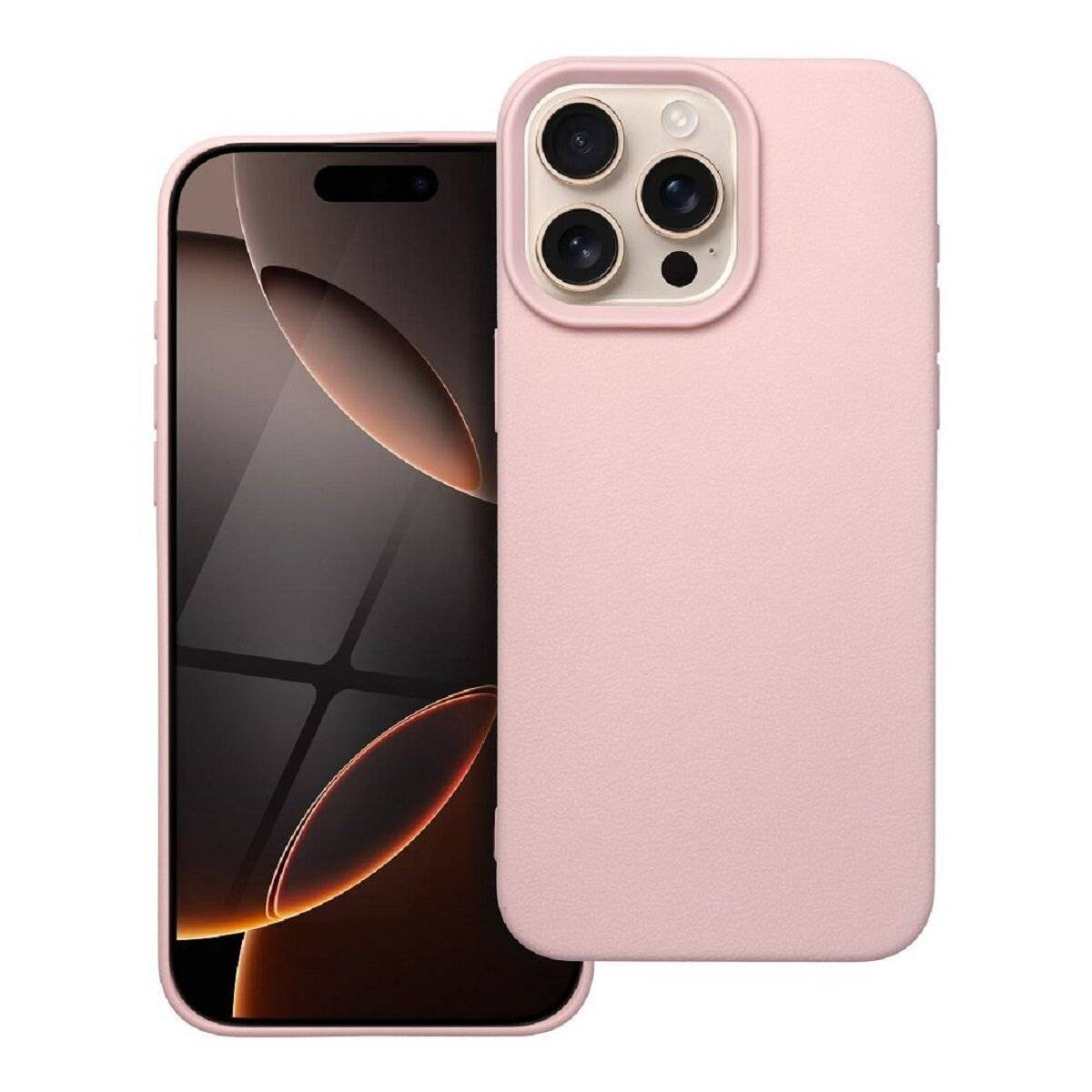 Flexibles Case elegante Schutzhülle Handyhülle Bumper kompatibel mit iPhone 17 Pro Max Pink