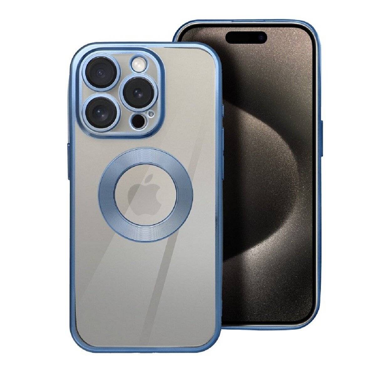 Glam Case – trendige Schutzhülle Handyhülle Bumper kompatibel mit iPhone 17 Air Blau