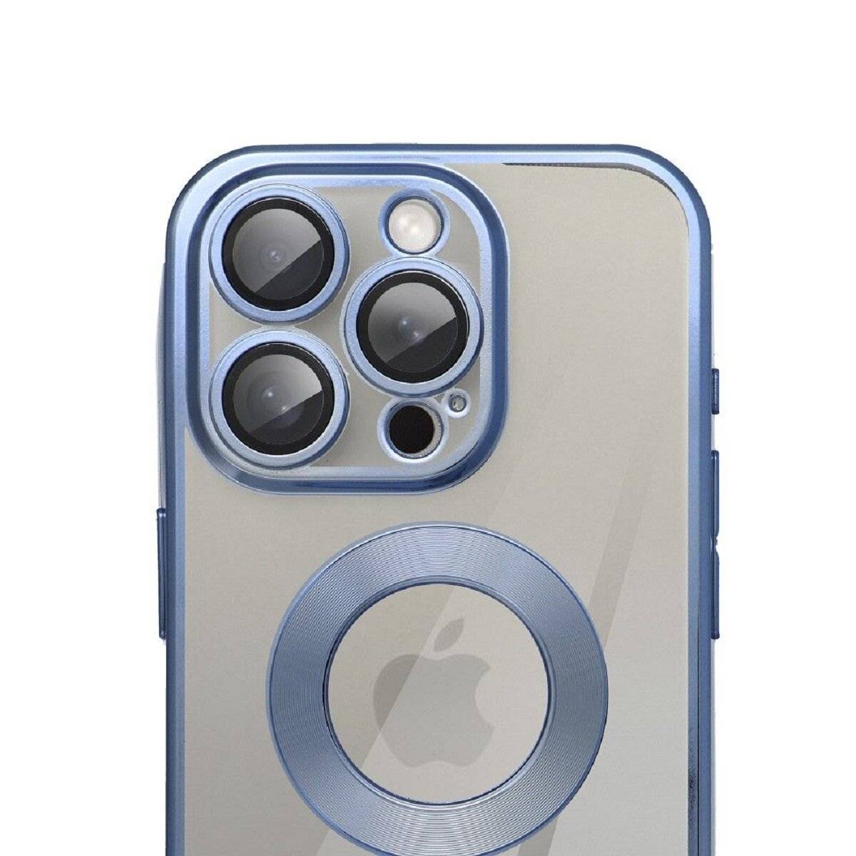 Glam Case – trendige Schutzhülle Handyhülle Bumper kompatibel mit iPhone 17 Air Blau