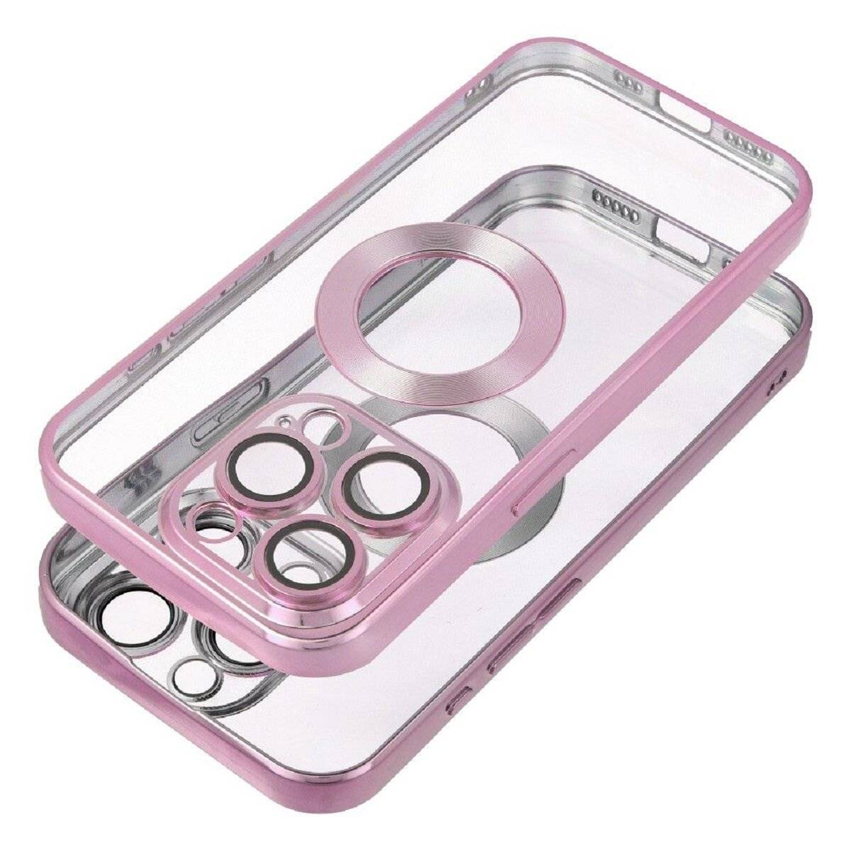 Glam Case – trendige Schutzhülle Handyhülle Bumper kompatibel mit iPhone 17 Air Pink