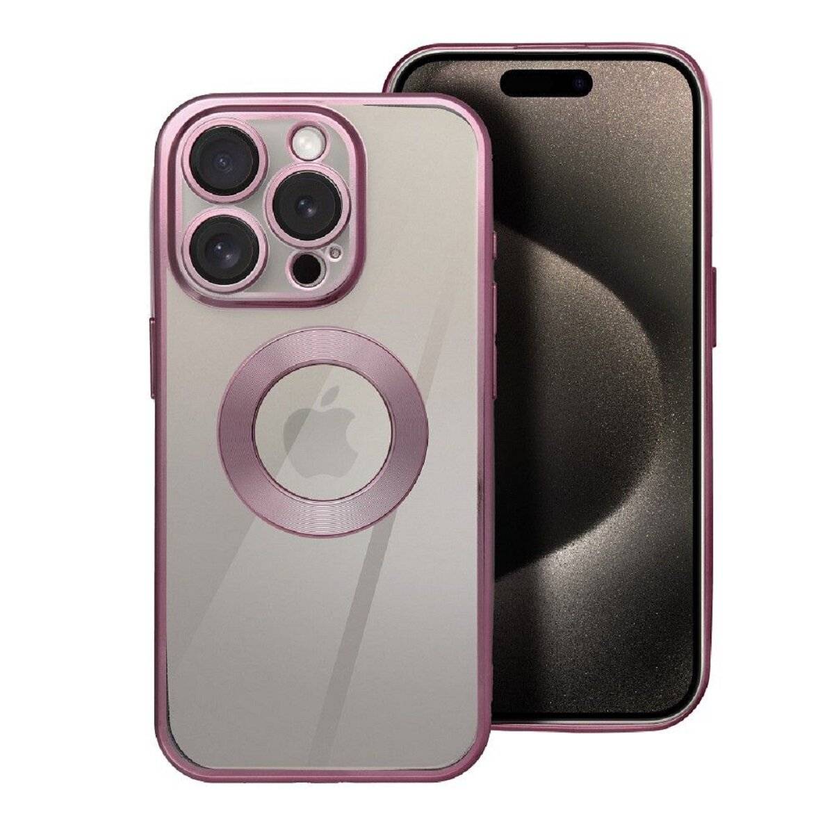 Glam Case – trendige Schutzhülle Handyhülle Bumper kompatibel mit iPhone 17 Air Pink