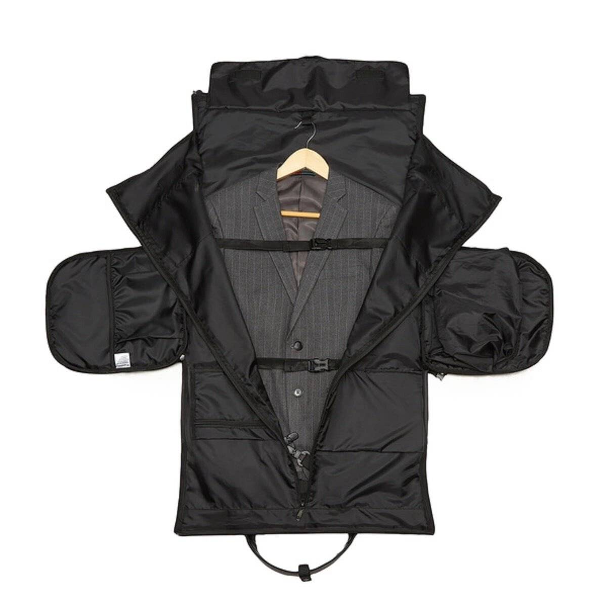 Wozinsky Premium Anzug-Reisetasche mit Nassfach (50L) - Schwarz