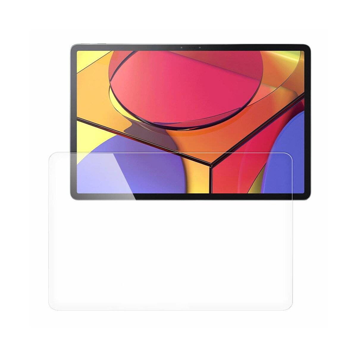 Tempered Glass Displayschutzglas kratzfest stoßfest kompatibel mit Galaxy Tab S10 FE+