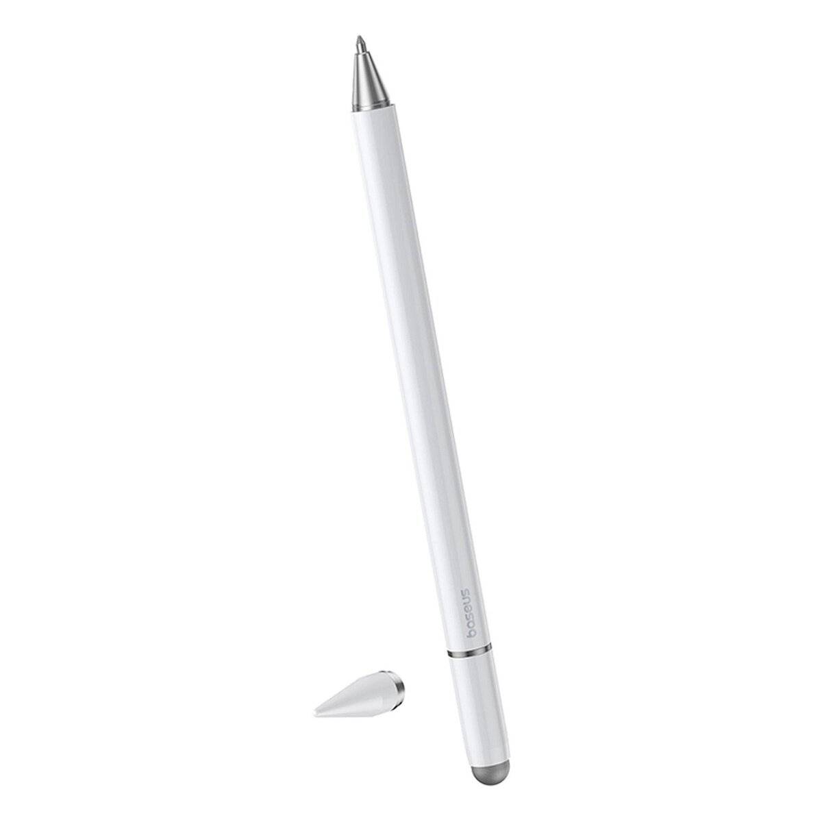 Baseus Smooth Writing III 3in1 Passiver Stylus - Nichtmagnetische Version - Weiß