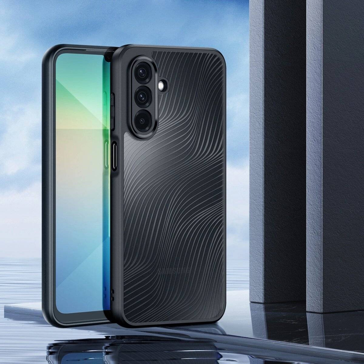 Dux Ducis Aimo Handyhülle Bumper kompatibel mit Motorola Moto G56 5G Schwarz