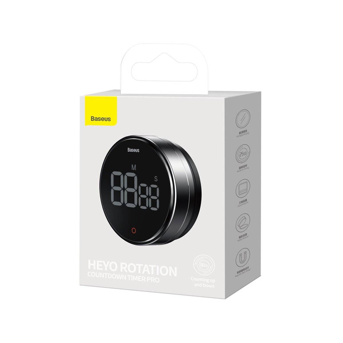 Baseus Heyo Pro Drehtimer elektronischer Timer grau (FMDS000013)