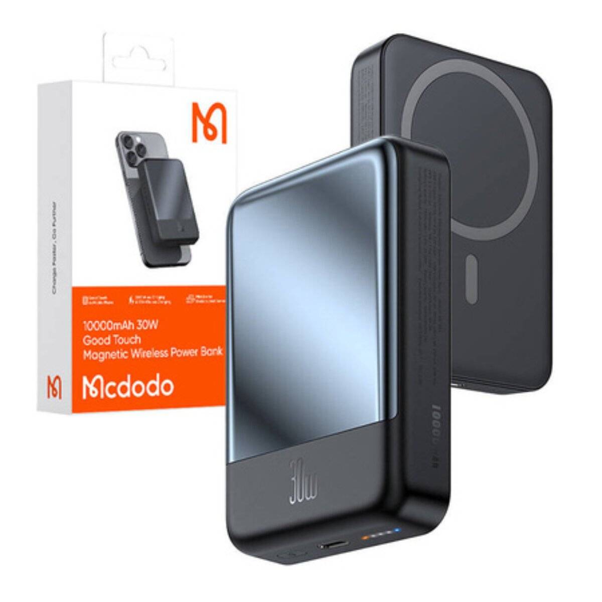Mcdodo MC-5931 Magnetische Powerbank 10000mAh, 30W (schwarz)