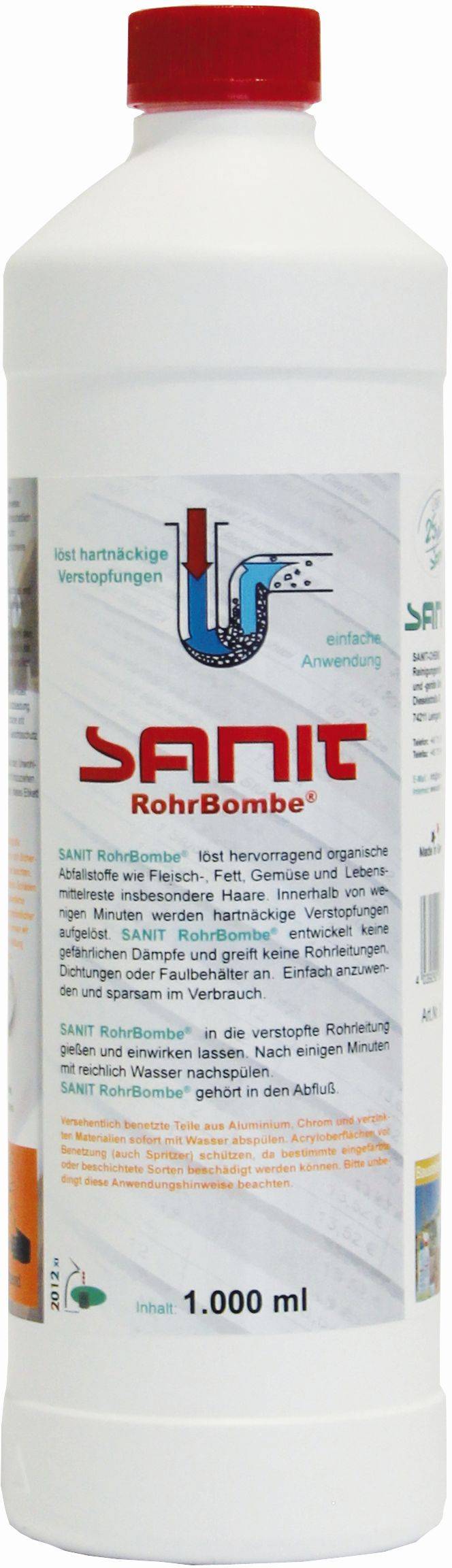 Sanit RohrBombe 1000ml