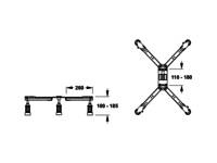 Duschwannenfuß BW-5 Maxi
