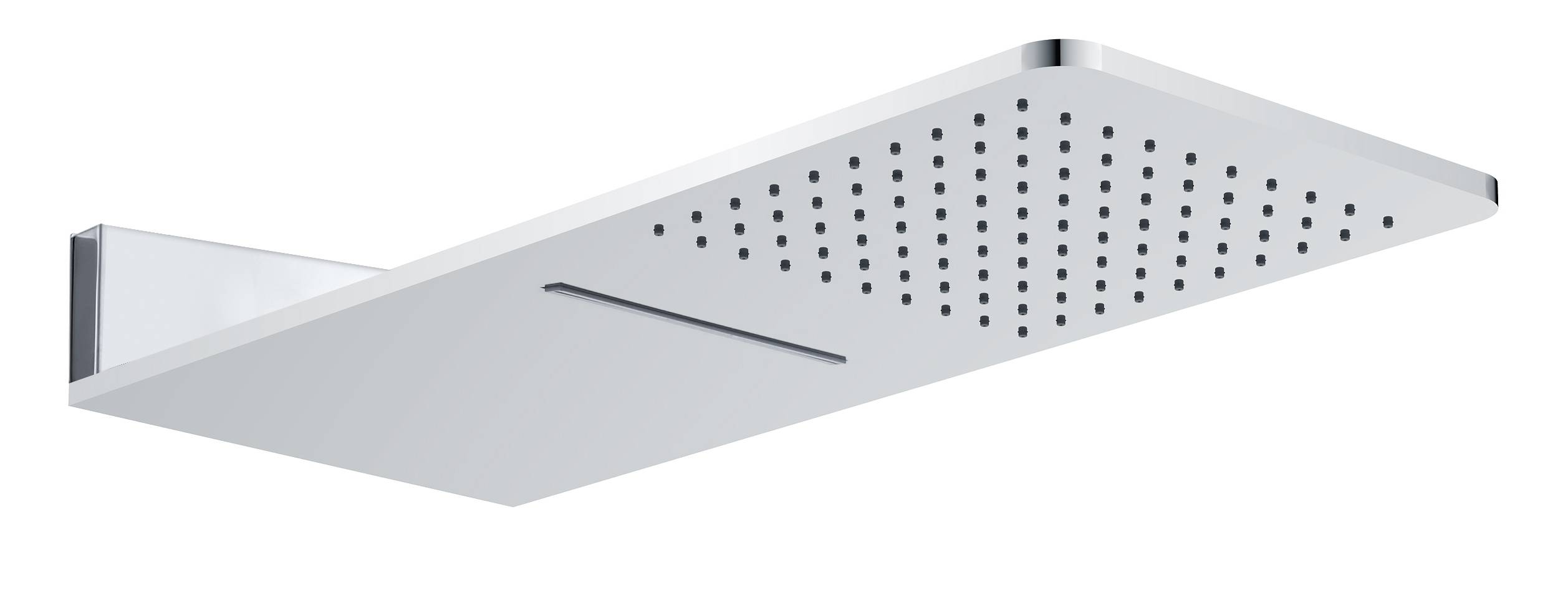 Beitz & Walz AQVAGREEN Kopfbrause 600 x 250 mm chrom