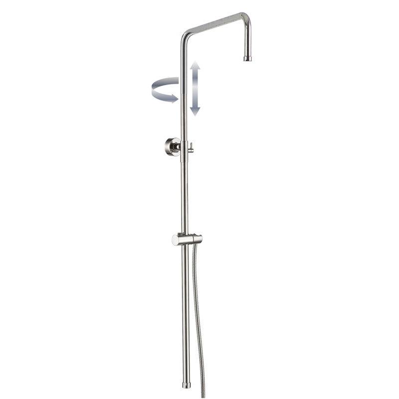 Beitz & Walz Aqvadesign Standbrause 90°x90°/ohne alles/ chrom