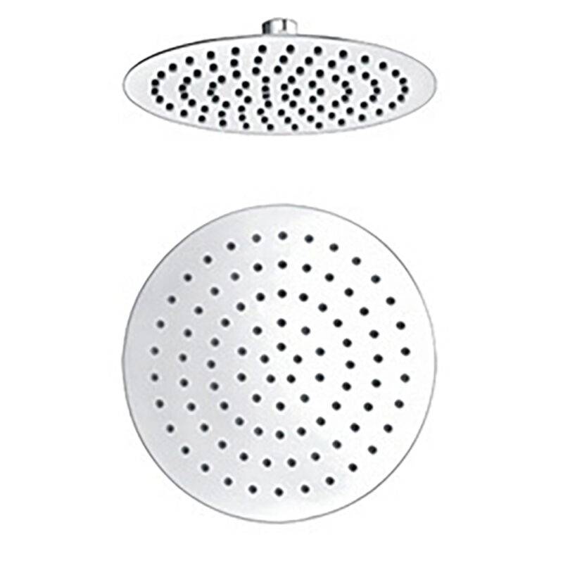 Beitz & Walz AqvaShower Kopfbrause 200 x 2 mm, Edelstahl-poliert