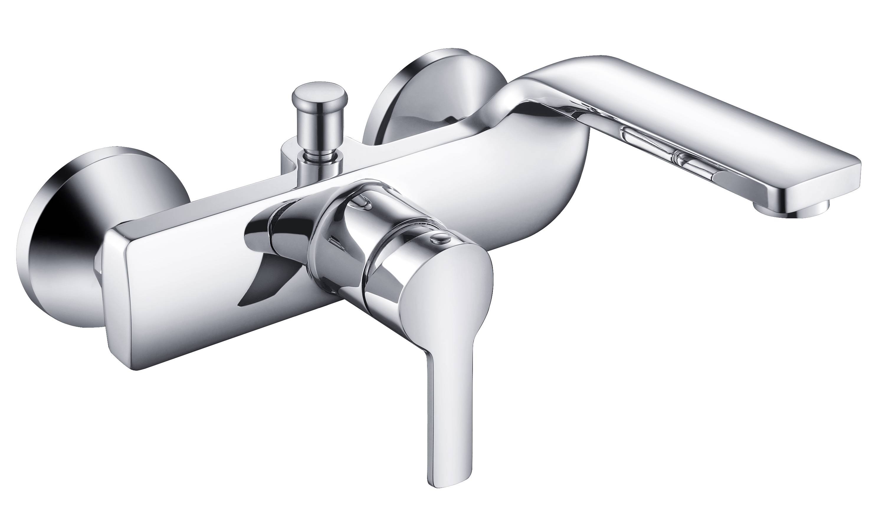 Beitz & Walz AQVAFLOW Wannen-Ehm. AP, chrom