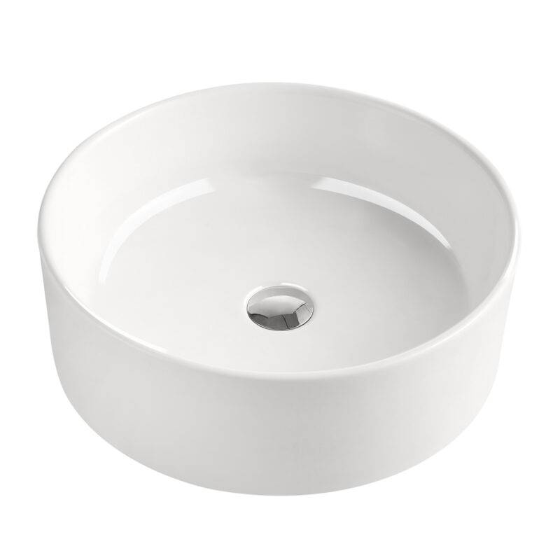 Beitz & Walz AqvaCeramica Aufsatzwaschtisch 460 x 160 mm - weiß -