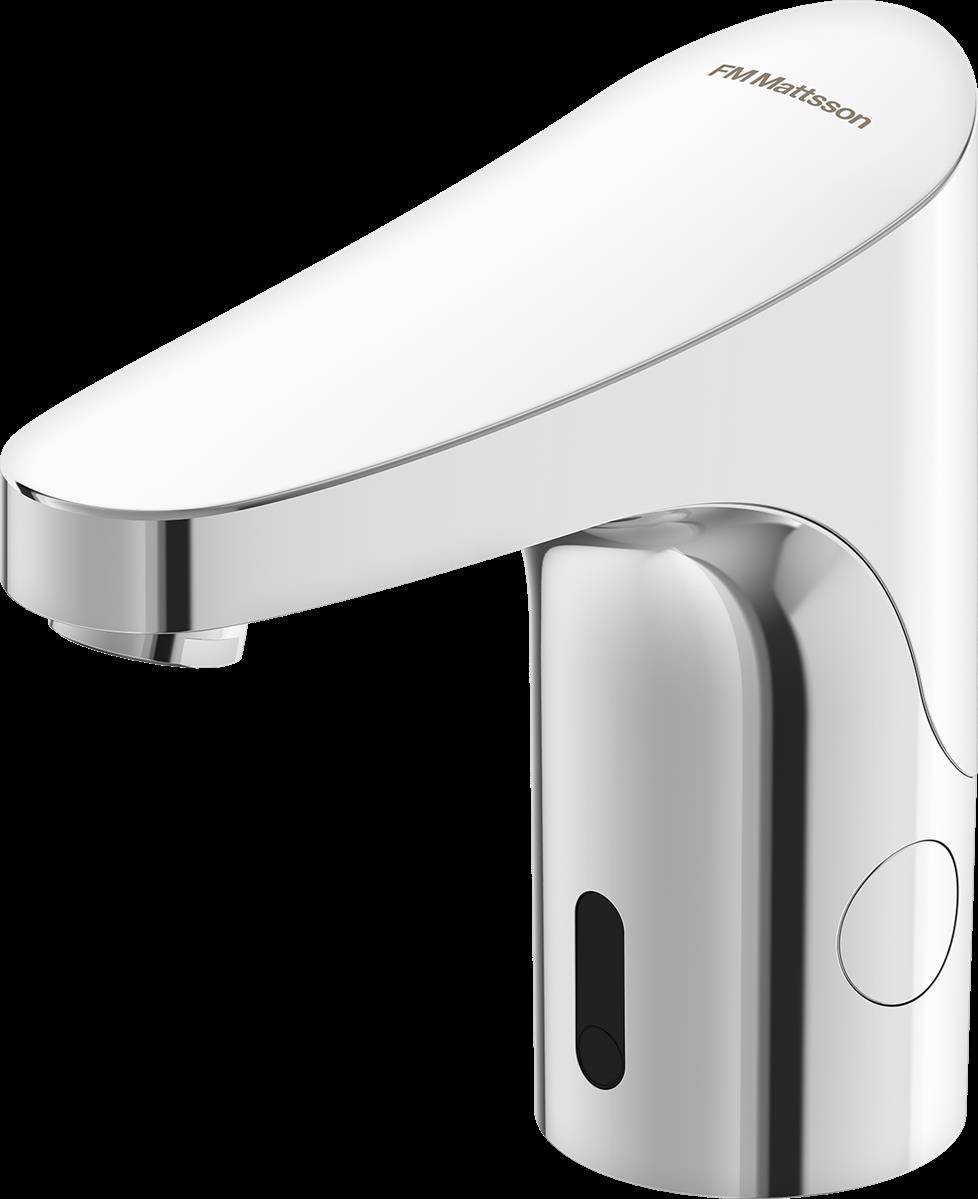 Mora FMM 9000E tronic Waschtischarmatur m. Hygienespülung, Batteriebetrieb Chrom