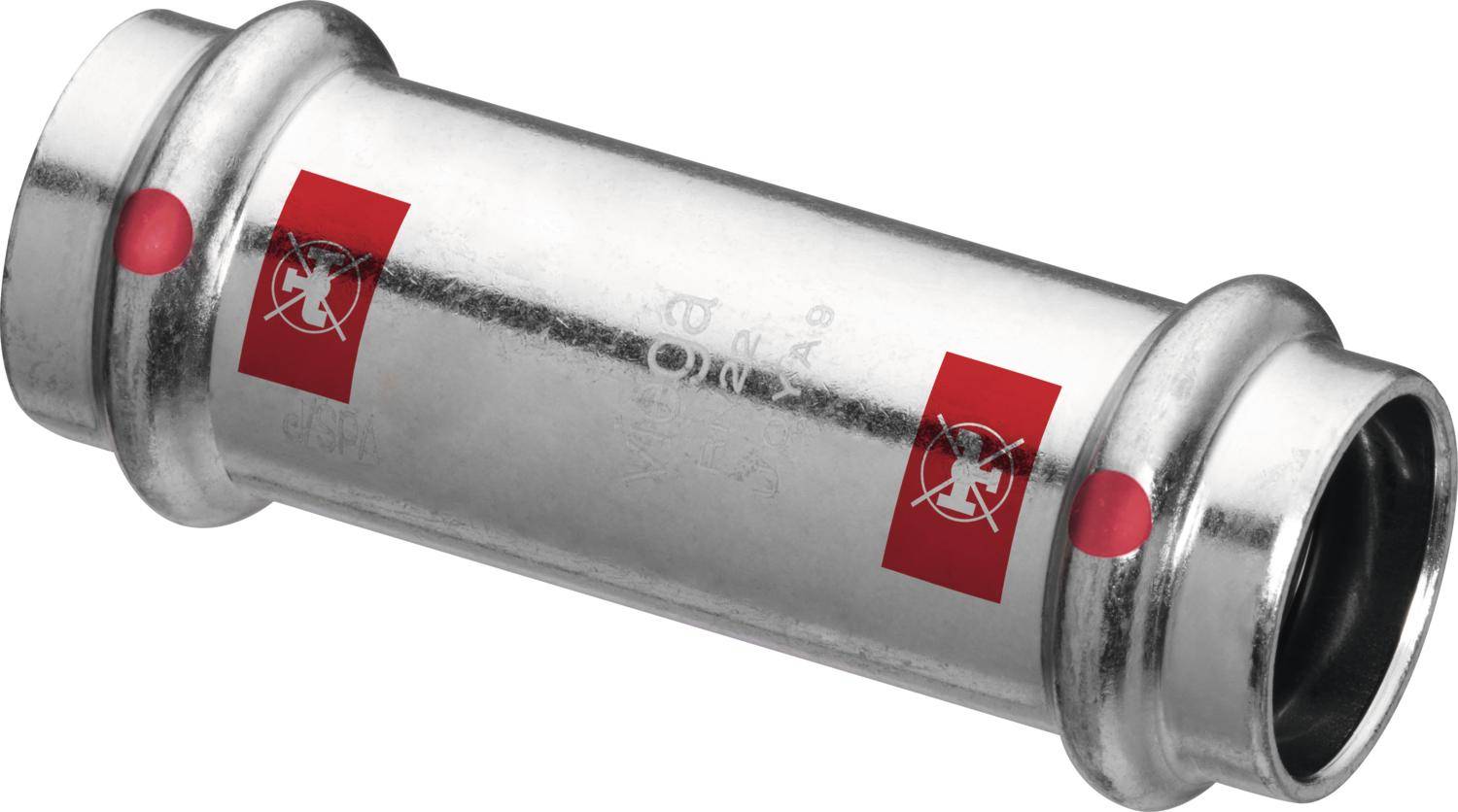 VIEGA Schiebemuffe Prestabo Stahl verzinkt 35mm