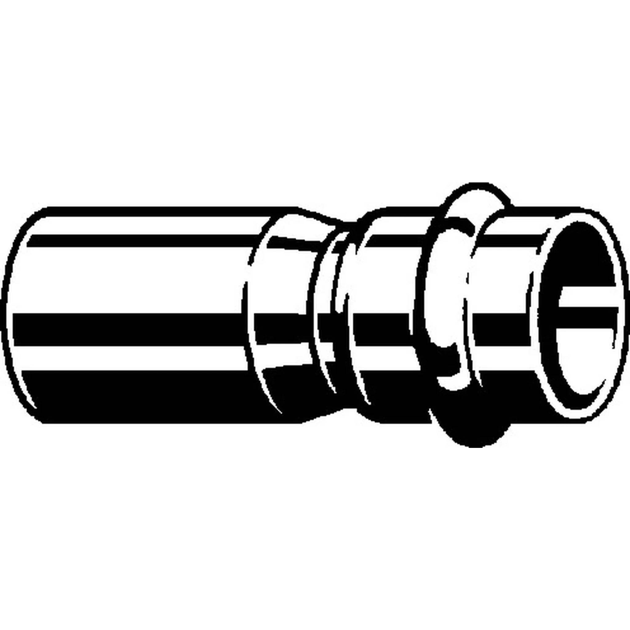 Viega Prestabo-Reduzierstück, SC-Contur, Stahl unlegiert, verzinkt, d1: 42, d2: 22, 1 Stk.