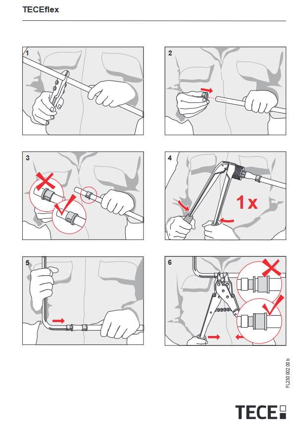 TECEflex Verbundrohr 16mm 100 Meter Ring
