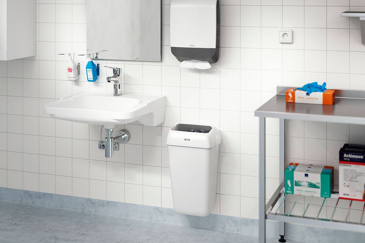 Mora MediCare Waschtisch-Einhebelmischer Anschluss CU Ø10 mmVerbindungsrohre