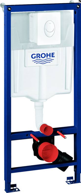 Grohe WC Element 3in1-Set RAPID SL BH 1130mm mit Abdeckplatte Skate Air