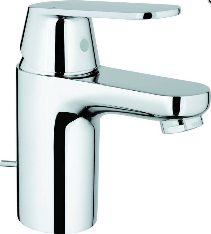 Grohe EHM WT Eurosmart C mit Zugstangen-Ablaufgarnitur verchromt