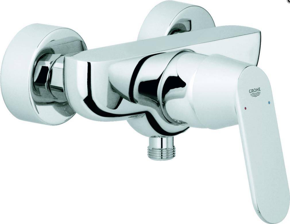 Grohe Einhandmischer Brause Eurosmart C Wandmontage verchromt