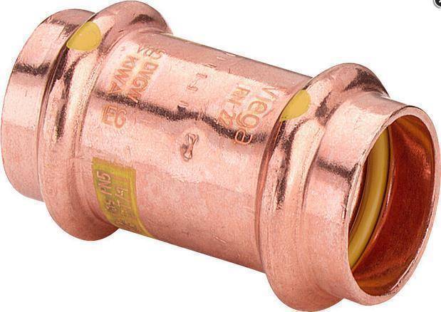 Viega Muffe Profipress G Kupfer mit SC-Contur 54mm