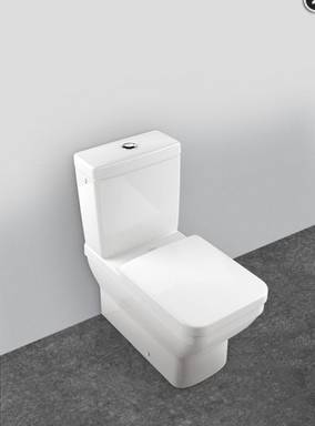 V+B WC-Sitz Architectura m QuickRel. u. Softcl. ES-Scharn. weiß