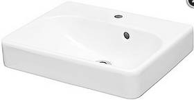Geberit M100 E-Handwaschbecken eckige Form, 450x360mm weiß