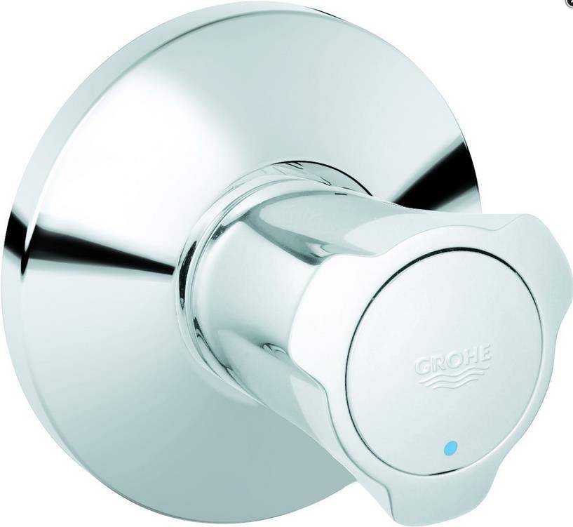 Grohe Fertigset UP-Ventil Costa Neu Oberbau Einbautiefe 20 - 80mm blau VC