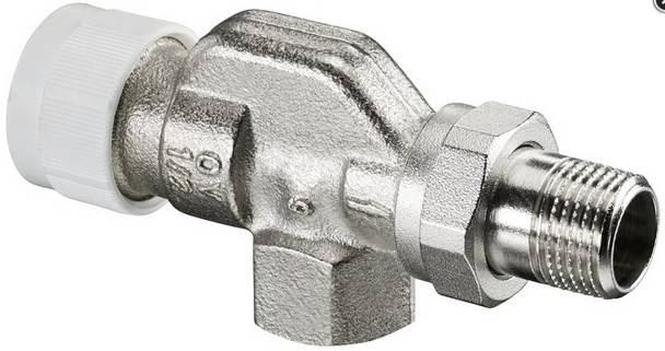 Oventrop (AV9) Thermostatventil stufenl. Voreinst. Vorlauf-Axial 1/2