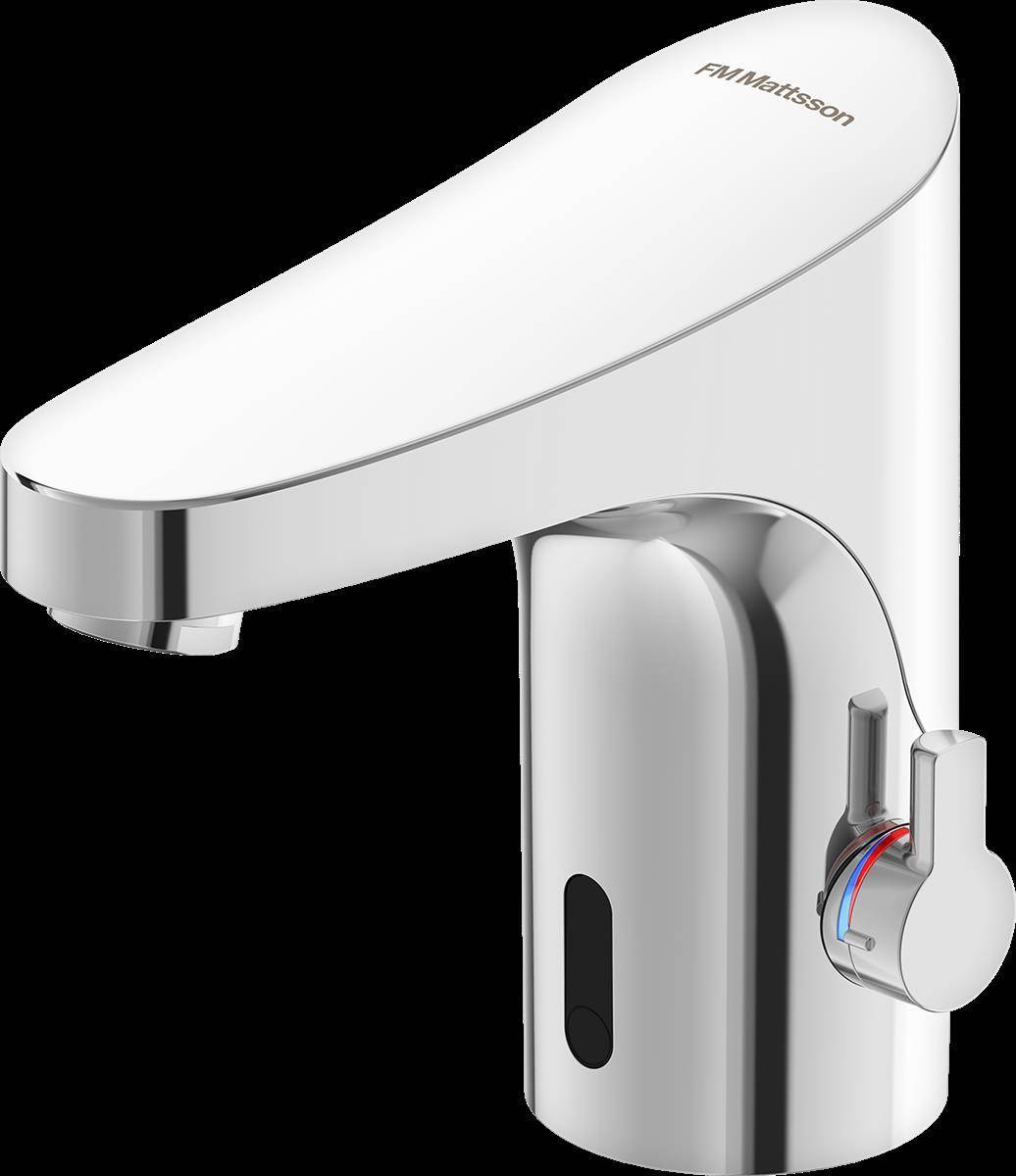 Mora FMM 9000E tronic Waschtischarmatur m. Hygienespülung, Netzanschluss Chrom
