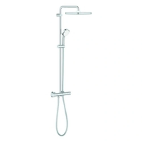 Grohe Duschsystem Tempesta C 250 Cube 26689 mit THM Brausearm 390mm chrom Grohe Duschsystem Tempesta C 250 Cube 26689 mit THM Brausearm 390mm chrom