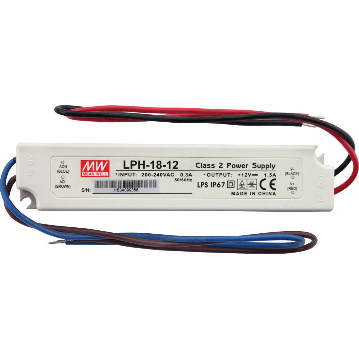 Alcadrain Netzgerät AEZ320 230 V AC/12 V DC/18 W, IP67