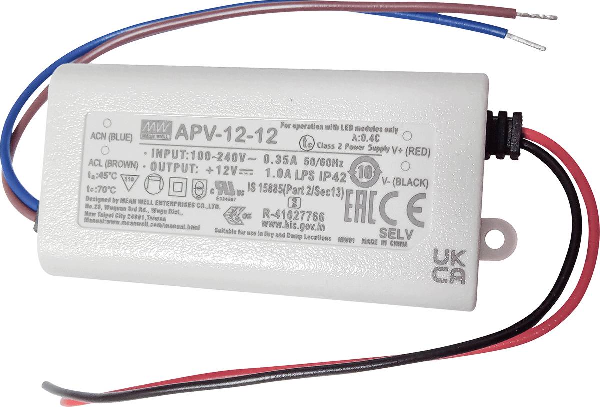 Alcadrain Netzgerät AEZ310 230 V AC/12 V DC/12 W, IP20