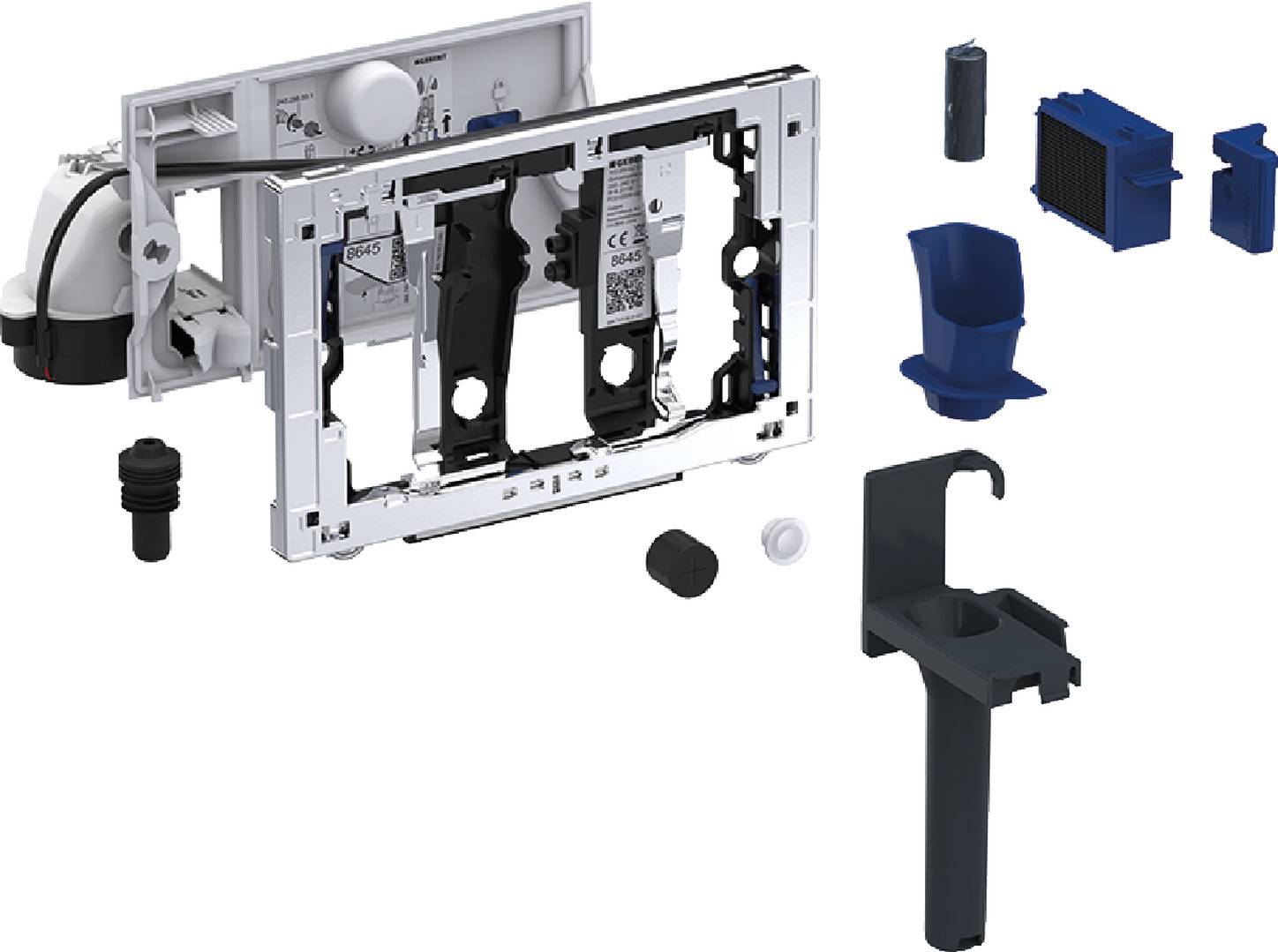 Geberit Duofresh Geruchabsaugung 12V automatisch anthrazit, 1 Stk.