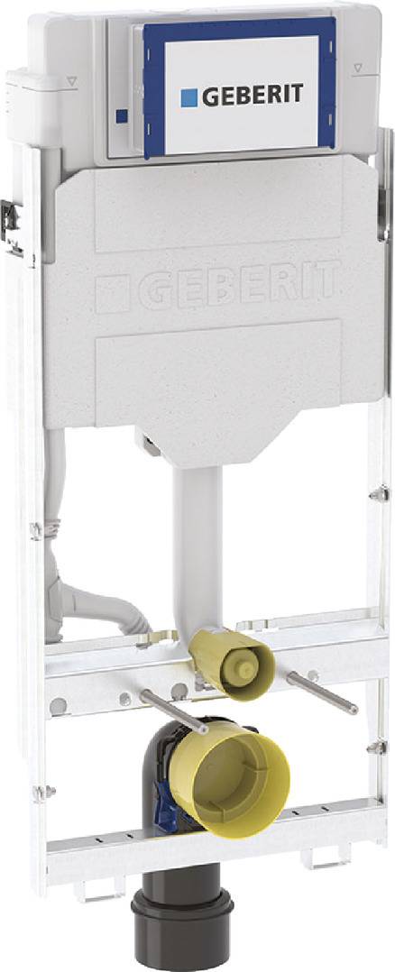 Geberit GIS élément pour WC suspendu, 114 cm avec Sigma UP-SPK 12 cm