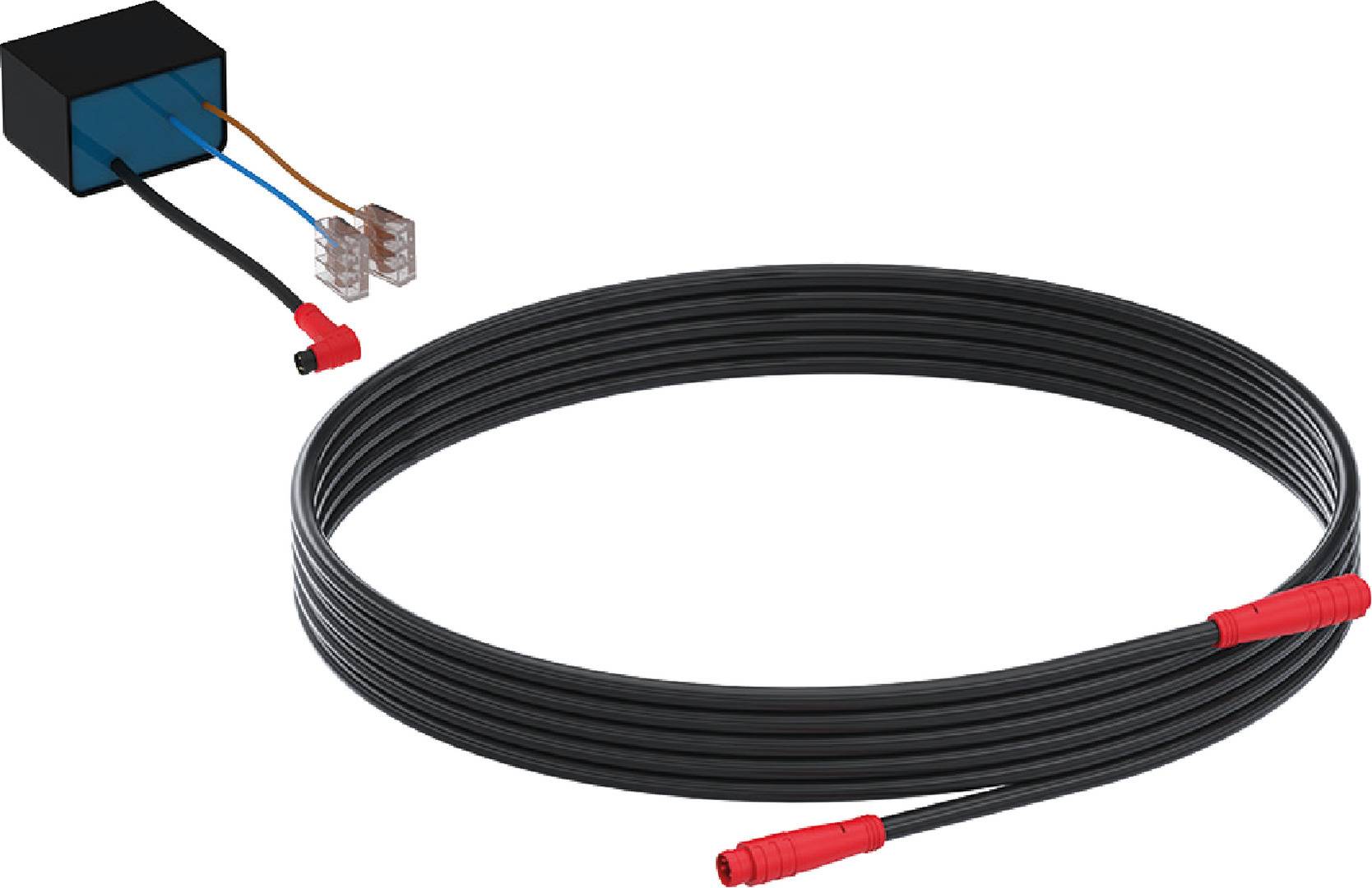 Geberit Netzteil 230 V auf 12 V DC 50 Hz mit 1,8 m Kabel für Elektroanschlussdose