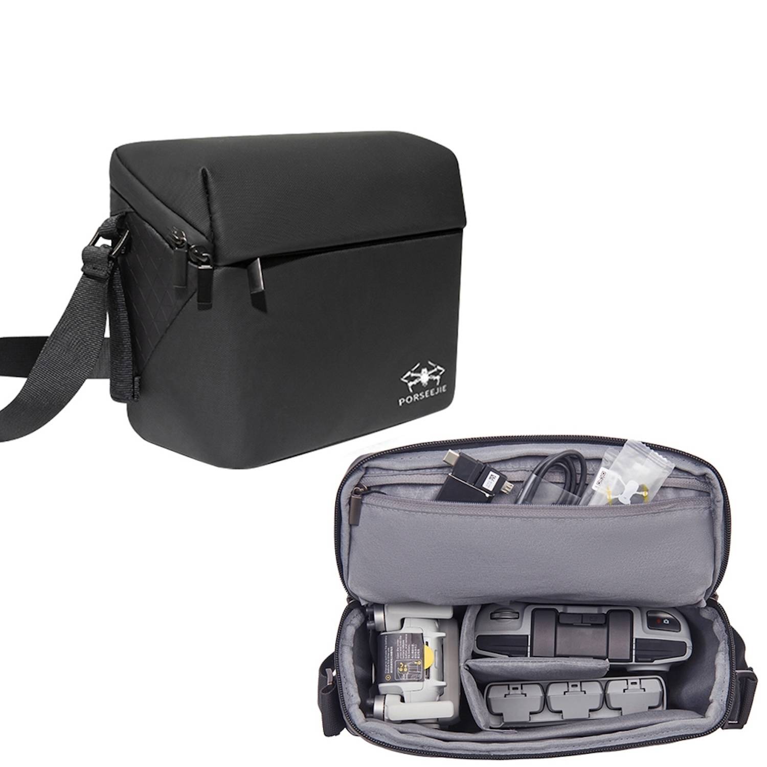 Für DJI Mini 4K / Mini 2 SE / Mini 2 Wasserdichte Schultertasche Drohne Zubehör