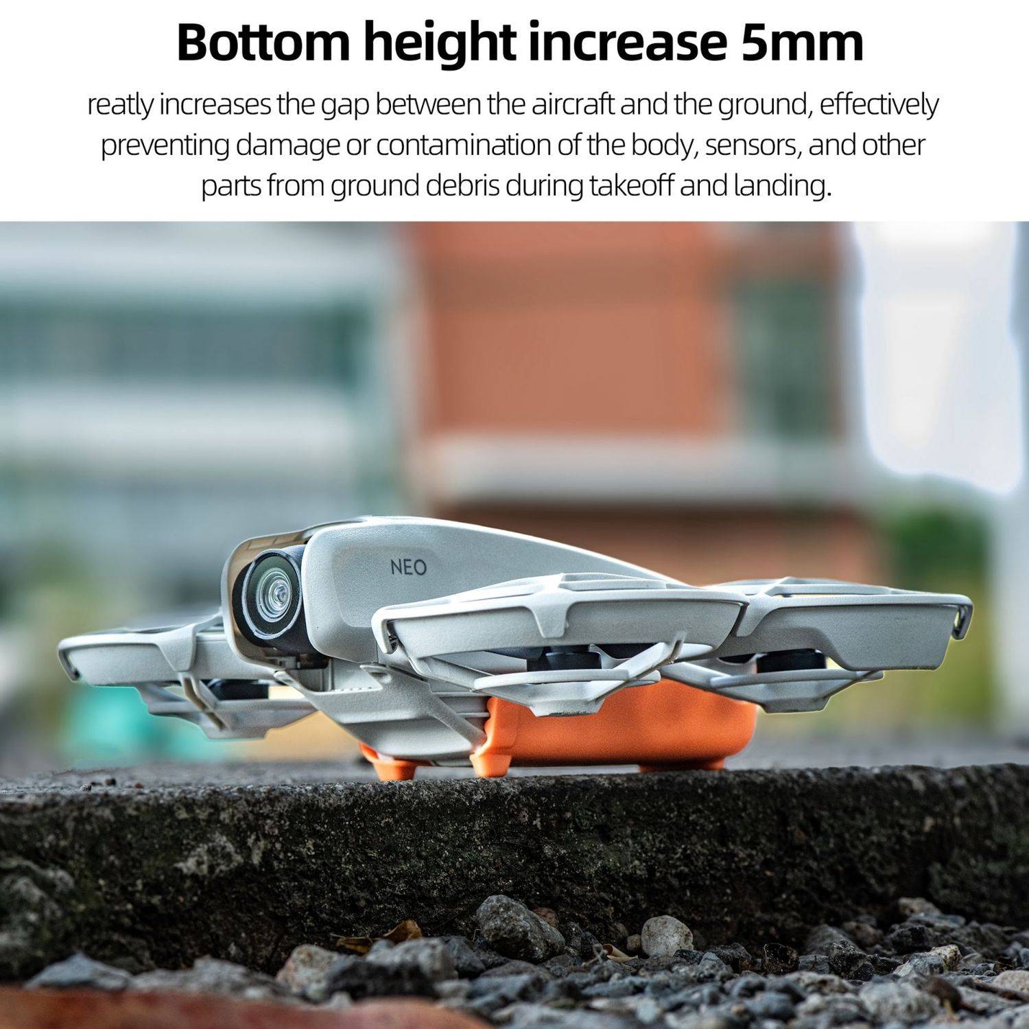 Für DJI Neo Drohne Akku Abdeckung Landegestell Anti-Kollision Schutz Zubehör