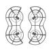 DJI Mini 4 Pro Original Propeller 360 Grad Schutz Anti Kollisionsring Cover Grau DJI Mini 4 Pro Original Propeller 360 Grad Schutz Anti Kollisionsring Cover Grau