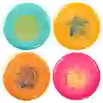 Wham-O Frisbee Go 4er Pack Flugscheibe ab 5 Jahren, 22.86 cm - 70g Wham-O Frisbee Go 4er Pack Flugscheibe ab 5 Jahren, 22.86 cm - 70g