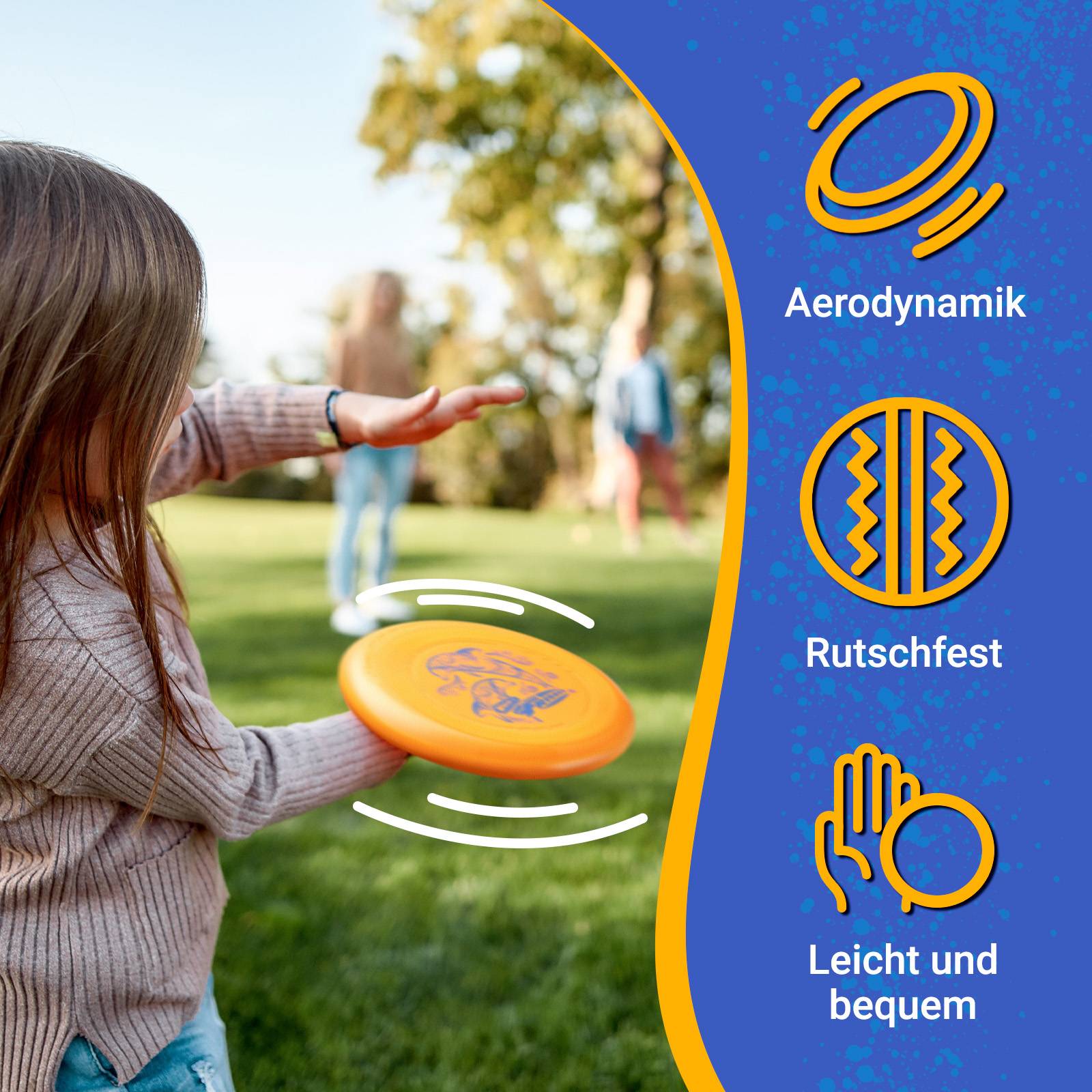 Wham-O Frisbee Go Flugscheibe für Kinder ab 5 Jahren, 22.86 cm - 70g