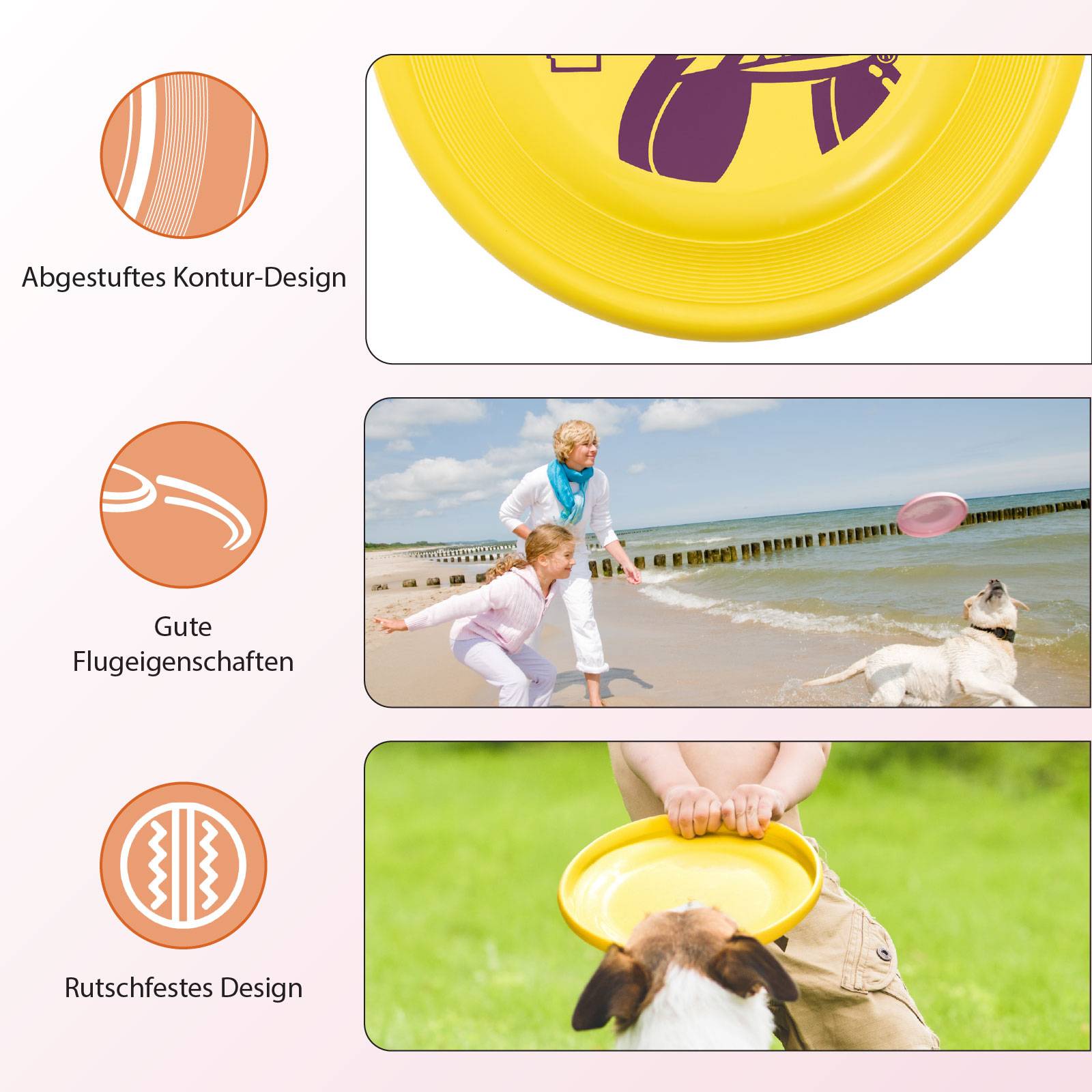 Wham-O Frisbee 2er Pack Flugscheibe, 23.75 cm 100g für Kinder ab 5 Jahren