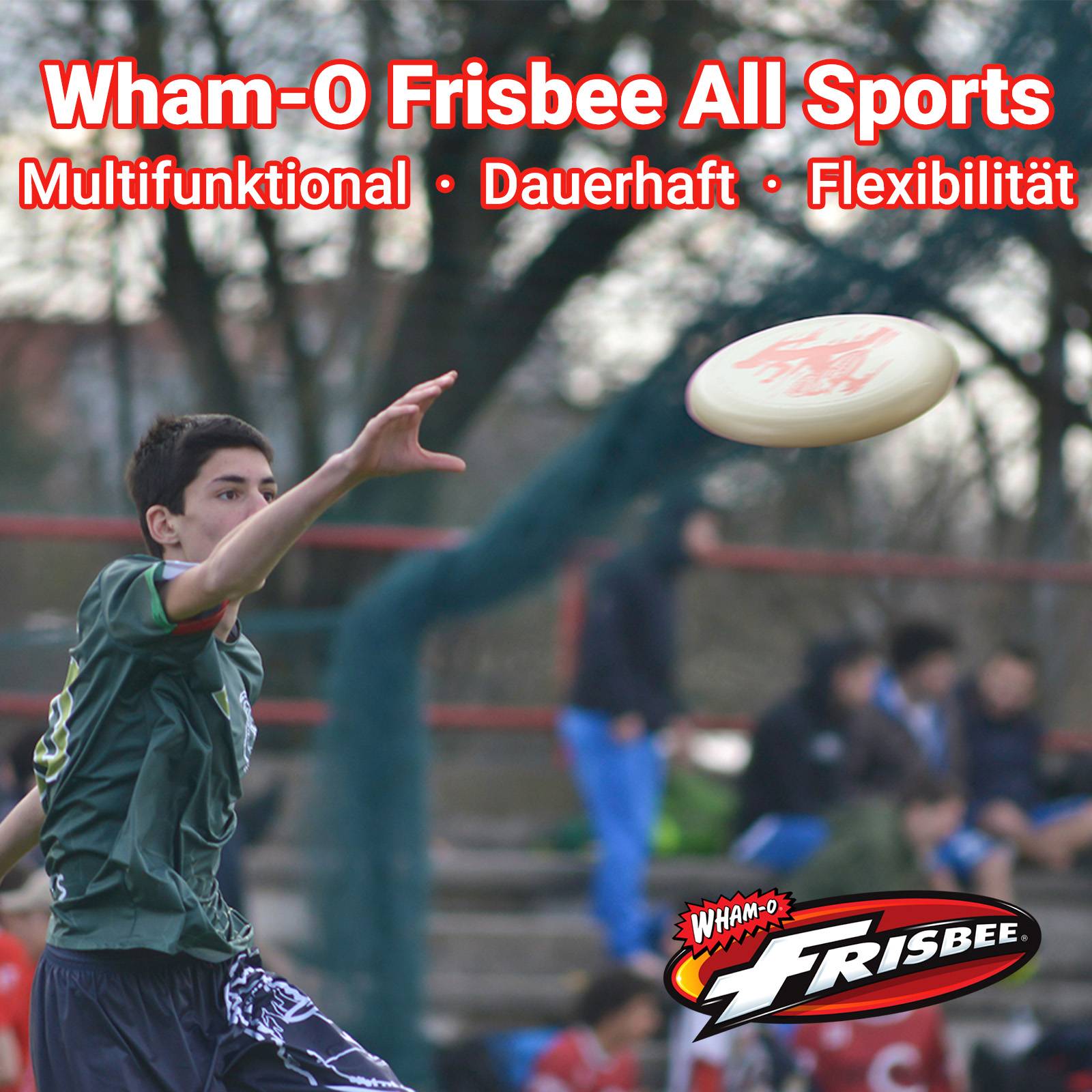 Wham-O Frisbee All Sport 140g Flugscheibe, für Outdoor Aktivitäten -1 Pack