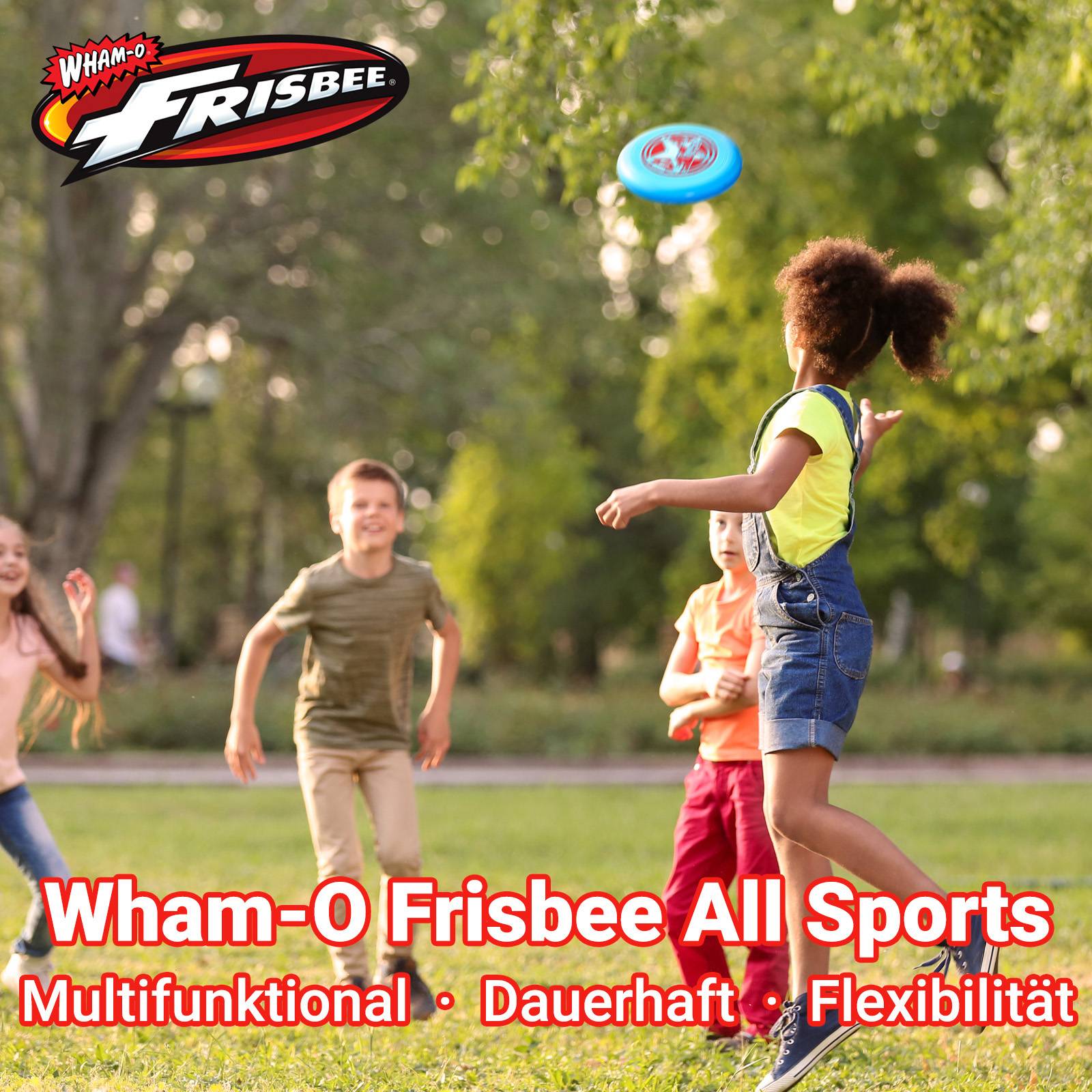 Wham-O Frisbee All Sport 140g Flugscheibe, für Outdoor Aktivitäten -2 Pack