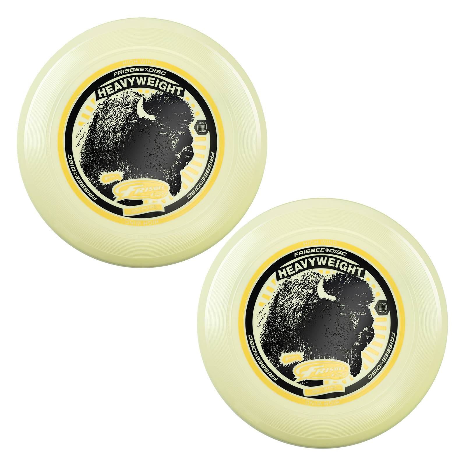 Wham-O Frisbee Heavyweight 200g Flying Disc, für Outdoor-Aktivitäten -2 Pack