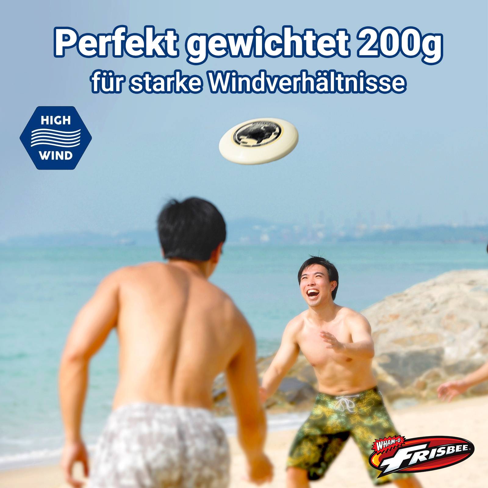 Wham-O Frisbee Heavyweight 200g Flying Disc, für Outdoor-Aktivitäten -1 Pack
