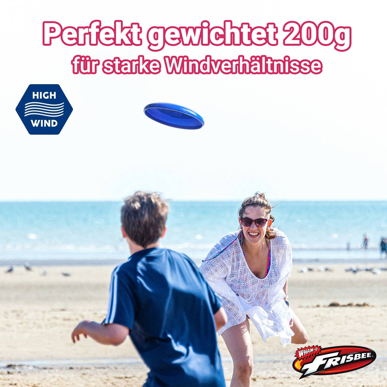 Wham-O Frisbee Heavyweight 200g Flying Disc, für Outdoor-Aktivitäten -1 Pack